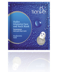 Увлажняющая маска для лица и шеи «Гиалуроновая кислота», TianDe (Тианде), Пенза
