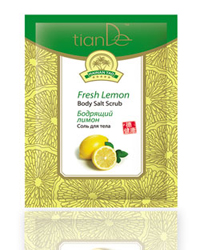Соль для тела «Бодрящий лимон», TianDe, Пенза